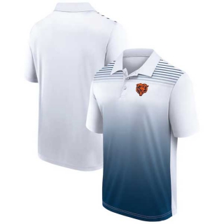 Men's NFL Chicago Bears Fanatics Sandlot Game Polo Shirt White Navy