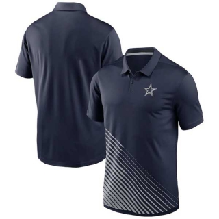 Men's NFL Dallas Cowboys Nike Dri-FIT Yard Line Vapor Performance Navy Polo Shirt