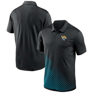 Men's NFL Jacksonville Jaguars Nike Dri-FIT Yard Line Vapor Performance Black Polo Shirt