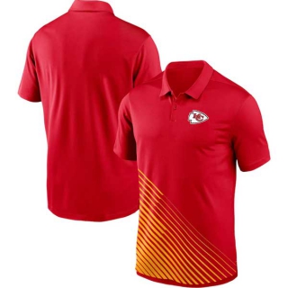 Men's NFL Kansas City Chiefs Nike Dri-FIT Yard Line Vapor Performance Red Polo Shirt