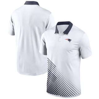 Men's NFL New England Patriots Nike Dri-FIT Yard Line Vapor Performance White Polo Shirt