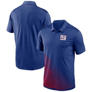 Men's NFL New York Giants Nike Dri-FIT Yard Line Vapor Performance Royal Polo Shirt