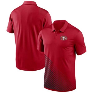 Men's NFL San Francisco 49ers Nike Dri-FIT Yard Line Vapor Performance Red Polo Shirt