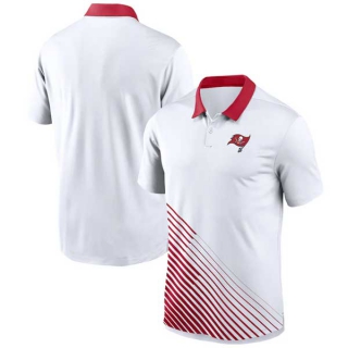 Men's NFL Tampa Bay Buccaneers Nike Dri-FIT Yard Line Vapor Performance White Polo Shirt