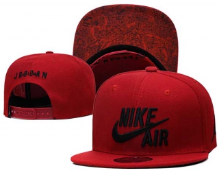 Wholesale Air Jordan Brand Red Back Patch Embroidered Snapback Hats 3008