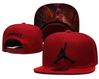 Wholesale Air Jordan Brand Red Back Patch Embroidered Snapback Hats 3009