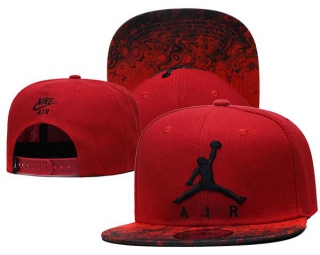 Wholesale Air Jordan Brand Red Back Patch Embroidered Snapback Hats 3010