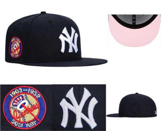 MLB New York Yankees New Era Navy 50th Anniversary Sidepatch 59FIFTY Fitted Hat 0535