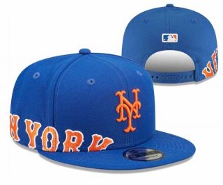 MLB New York Mets New Era Royal Side Split 9FIFTY Snapback Hat 3019