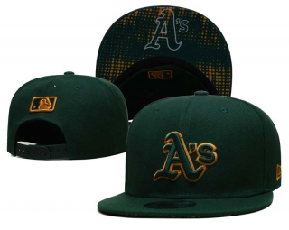 MLB Oakland Athletics New Era Green Gold 9FIFTY Snapback Hat 6009