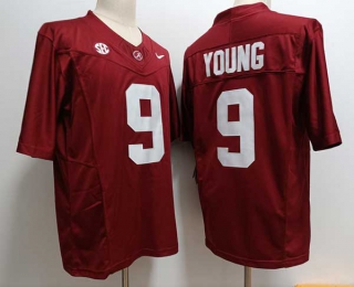 Men's NCAA College Alabama Crimson Tide #9 Bryce Young Football Nike Jerseys Crimson