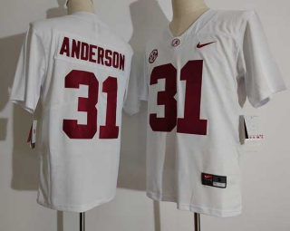 Men's NCAA College Alabama Crimson Tide #31 Will Anderson Jr