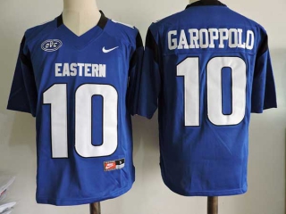 Men's NCAA College Eastern Illinois Panthers #10 Jimmy Garoppolo Football Nike Jersey Blue