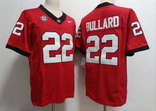 Men's NCAA College Georgia Bulldogs #22 Javon Bullard Football Nike Stitched Jersey Red