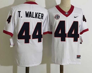 Men's NCAA College Georgia Bulldogs #44 Travon Walker Football Nike Stitched Jersey White