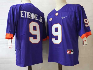 Men's NCAA College Clemson Tigers #9 Travis Etienne Jr