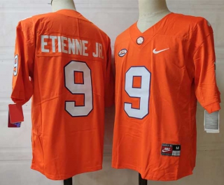 Men's NCAA College Clemson Tigers #9 Travis Etienne Jr