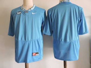 Men's NCAA College North Carolina Tar Heels Blank Football Nike Stitched Jersey Carolina Blue