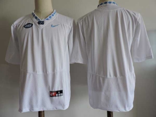 Men's NCAA College North Carolina Tar Heels Blank Football Nike Stitched Jersey White