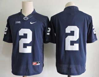 Men's NCAA College Penn State Nittany Lions #2 Marcus Allen Football Nike Stitched Jersey Navy (1)