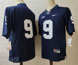 Men's NCAA College Penn State Nittany Lions #9 Trace McSorley Football Nike Stitched Jersey Navy (1)