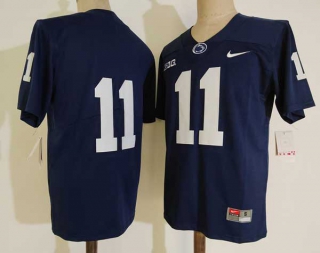 Men's NCAA College Penn State Nittany Lions #11 Micah Parsons Football Nike Stitched Jersey Navy (1)