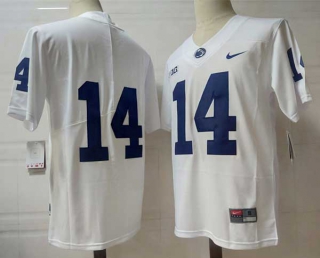 Men's NCAA College Penn State Nittany Lions #14 Sean Clifford Football Nike Stitched Jersey White