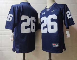 Men's NCAA College Penn State Nittany Lions #26 Saquon Barkley Football Nike Stitched Jersey Navy (1)