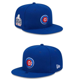 MLB Chicago Cubs New Era Royal 2016 World Series Sidepatch 9FIFTY Snapback Hat 2013