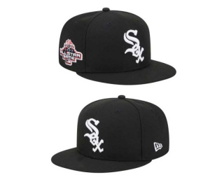 MLB Chicago White Sox New Era Black 2003 All Star Game Sidepatch 9FIFTY Snapback Hat 2061