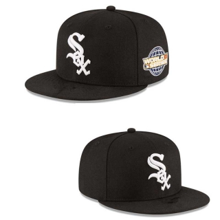 MLB Chicago White Sox New Era Black 2005 World Series 9FIFTY Snapback Hat 2062