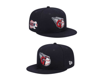 MLB Cleveland Guardians New Era Navy 2019 All Star Game Sidepatch 9FIFTY Snapback Hat 2030