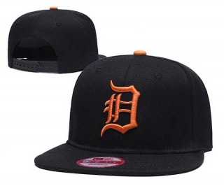 MLB Detroit Tigers New Era Black Embroidered 9FIFTY Snapback Hat 2024