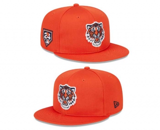 MLB Detroit Tigers New Era Orange 2024 Spring Training Sidepatch 9FIFTY Snapback Hat 2027