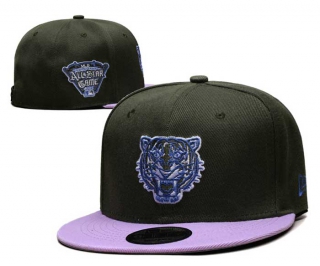 MLB Detroit Tigers New Era Graphite Purple 2005 All Star Game Sidepatch 9FIFTY Snapback Hat 2025