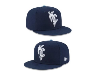 MLB Kansas City Royals New Era Navy 2022 City Connect Embroidered 9FIFTY Snapback Hat 2011