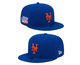 MLB New York Mets New Era Royal 1986 World Series Sidepatch 9FIFTY Snapback Hat 2022