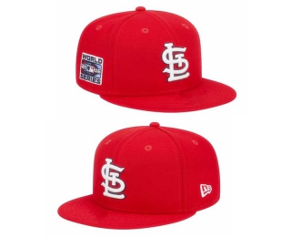 MLB St. Louis Cardinals New Era Red 2006 World Series Sidepatch 9FIFTY Snapback Hat 2031