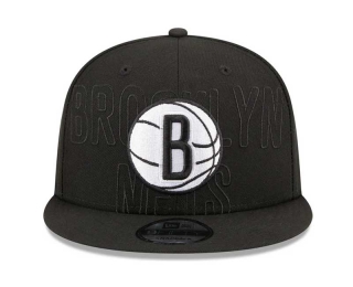 NBA Brooklyn Nets New Era Black 2023 NBA Draft 9FIFTY Snapback Hat 2023