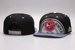 NBA Atlanta Hawks Adidas Brand Snapback Cap Black 5002