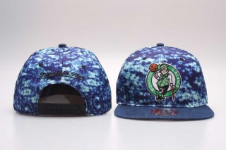 NBA Boston Celtics Mitchell & Ness Adjustable Cap Blue Navy 5004