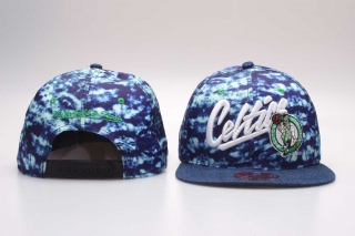 NBA Boston Celtics Mitchell & Ness Adjustable Cap Blue Navy 5005