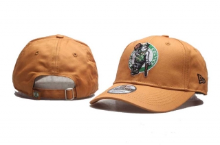 NBA Boston Celtics New Era Curved Brim 9TWENTY Adjustable Cap Khaki 5007