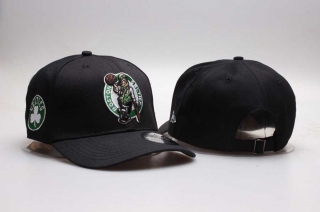 NBA Boston Celtics New Era Sidepatch Curved Brim 9TWENTY Adjustable Cap Black 5008