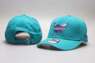 NBA Charlotte Hornets New Era Curved Brim 9TWENTY Adjustable Cap Teal 5003