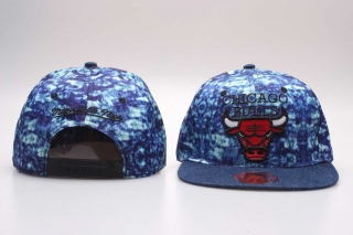 NBA Chicago Bulls Mitchell & Ness Adjustable Cap Blue Navy 5004