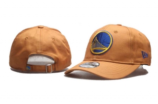 NBA Golden State Warriors New Era Curved Brim 9TWENTY Adjustable Cap Khaki 5005