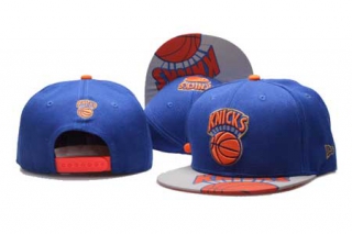 NBA New York Knicks New Era Back Patch 9FIFTY Snapback Cap Royal 5003