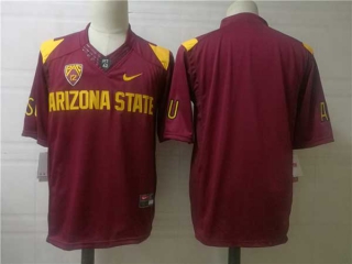 Men's NCAA Arizona State Sun Devils Blank Football Nike Stitched Jersey Red