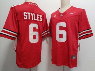 Men's NCAA College Ohio State Buckeyes #6 Sonny Styles Football Nike Stitched Jersey Red